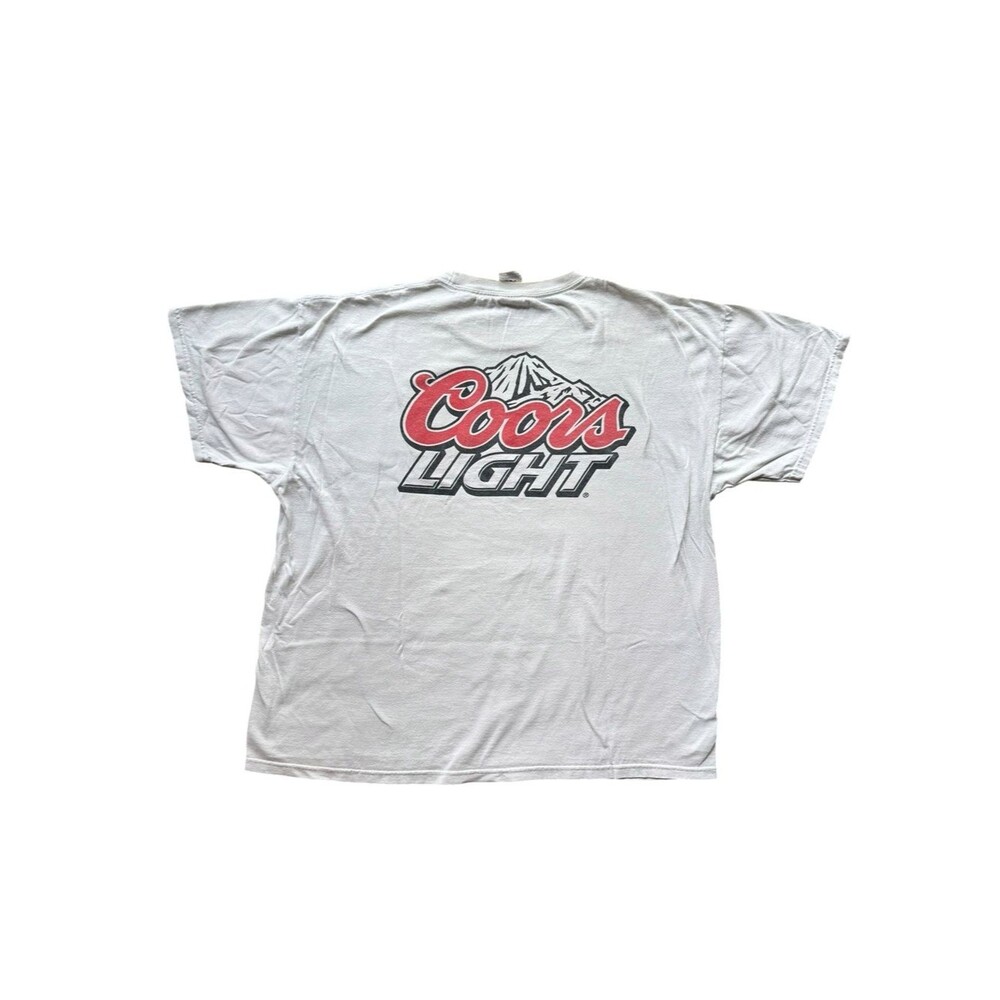 Jerzees Vintage Y2K Indianapolis Indians Coors Light T-Shirt XL